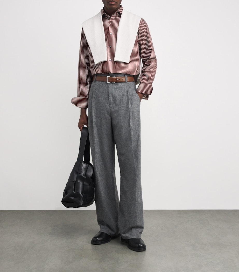 Harrods Leather Belt Brown Image 2