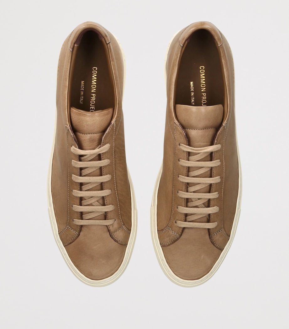 Suede Achilles 2.0 Sneakers BROWN Image 4