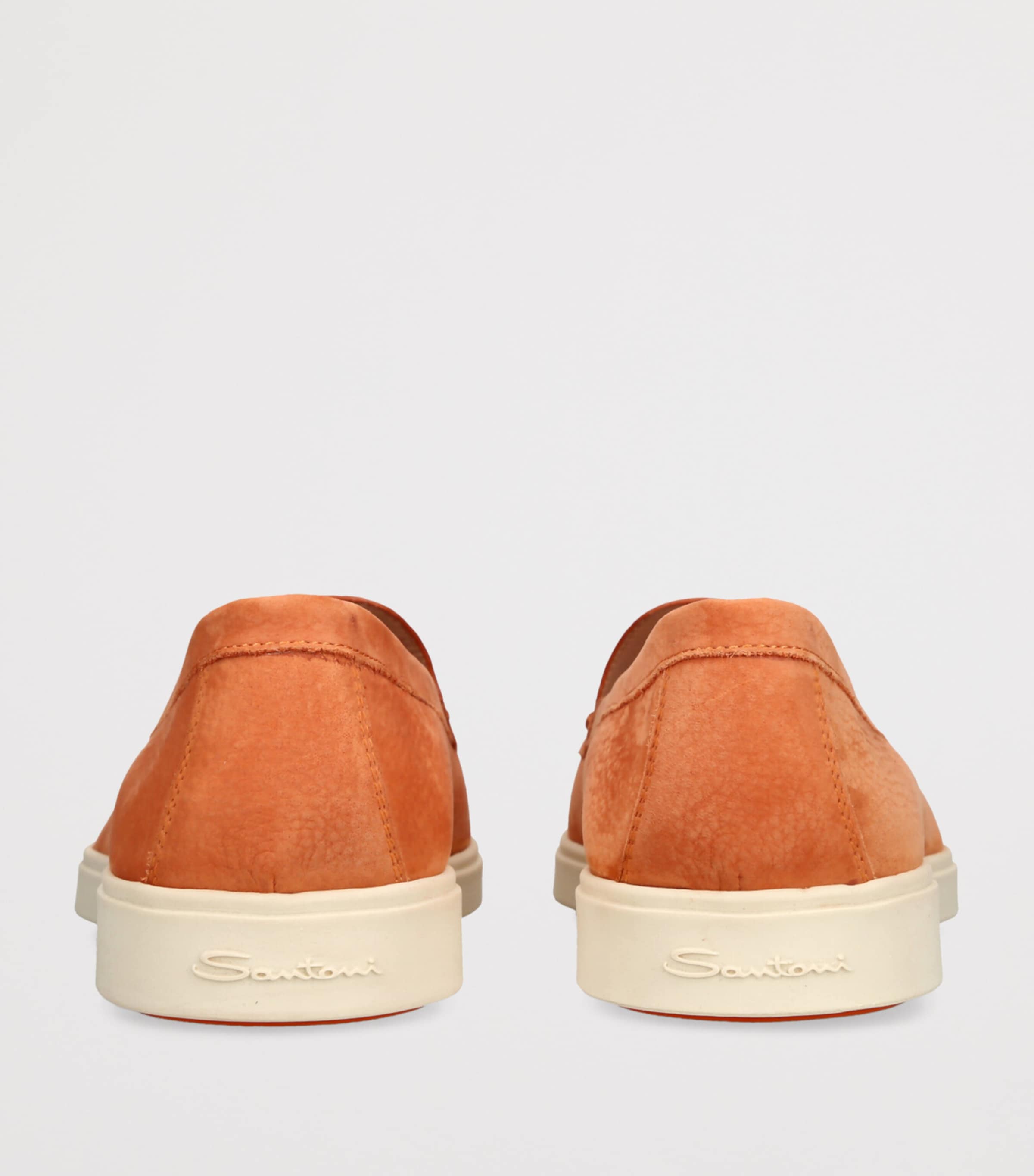 Suede Loafers ORANGE Image 2