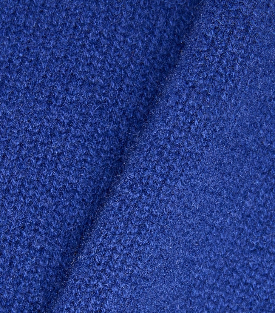 Open Cashmere Sweater COBALT Image 5