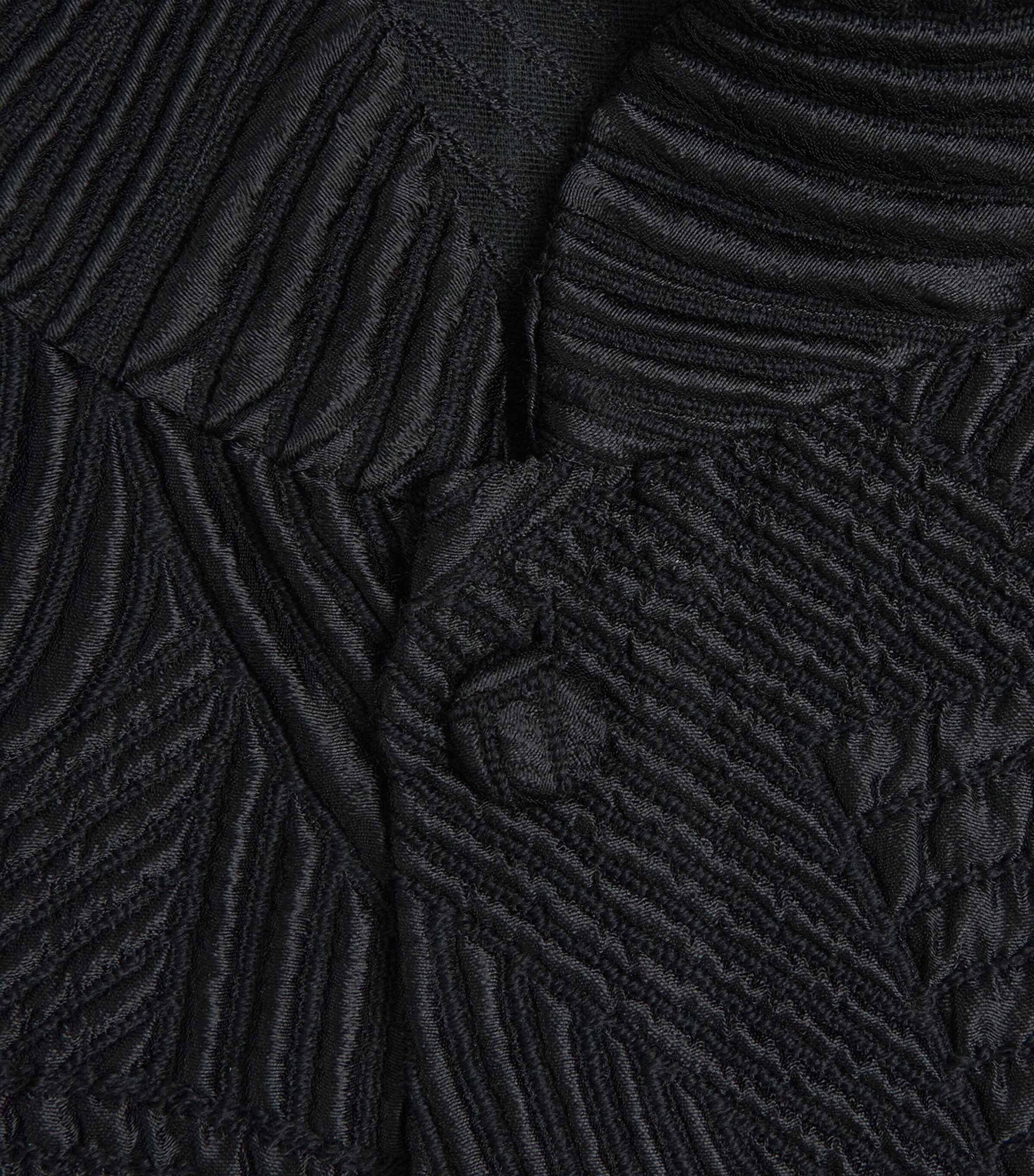 Wool-Silk-Blend Jacket BLACK Image 5