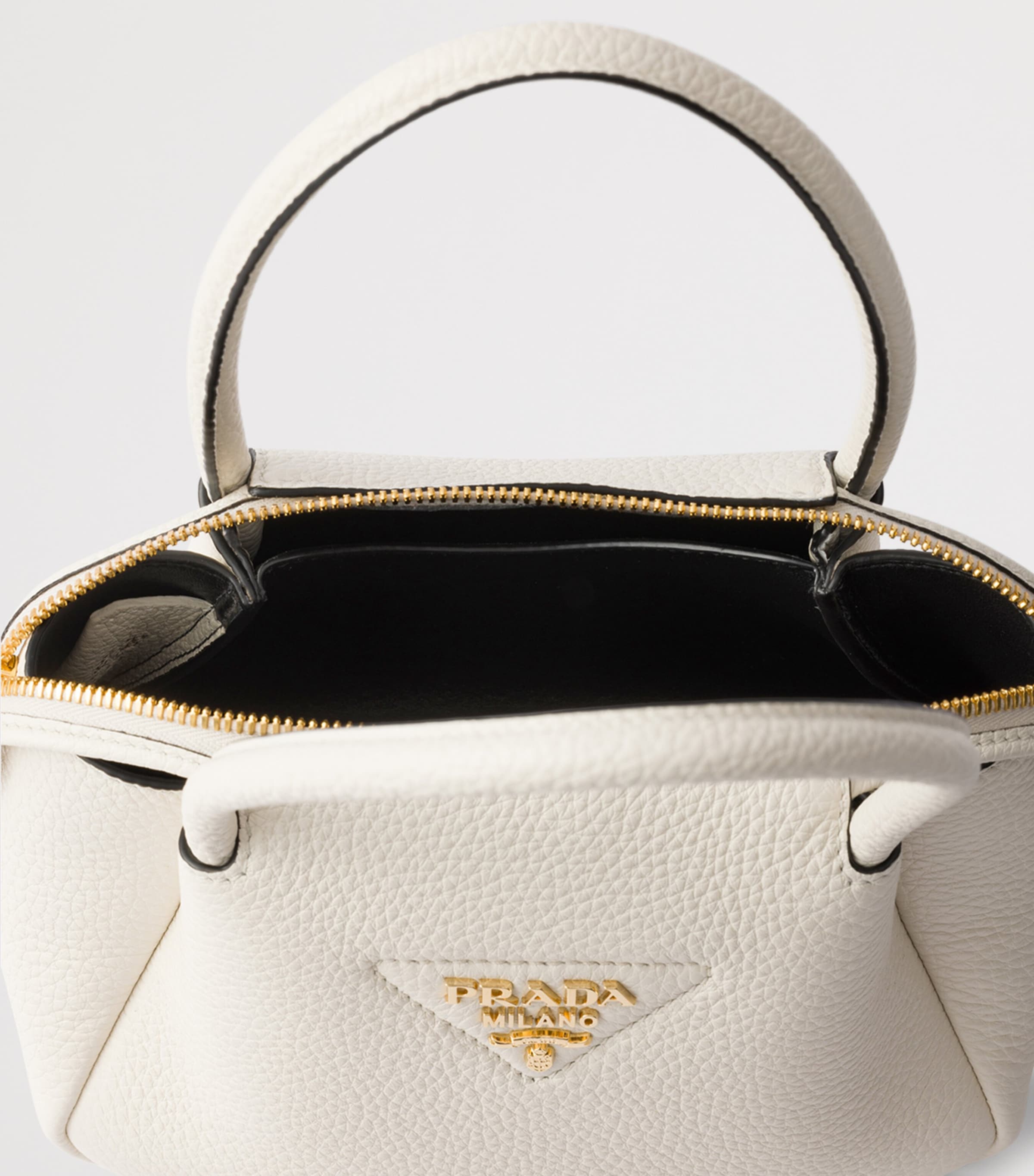 Mini Leather Top-Handle Bag F02EU Image 4