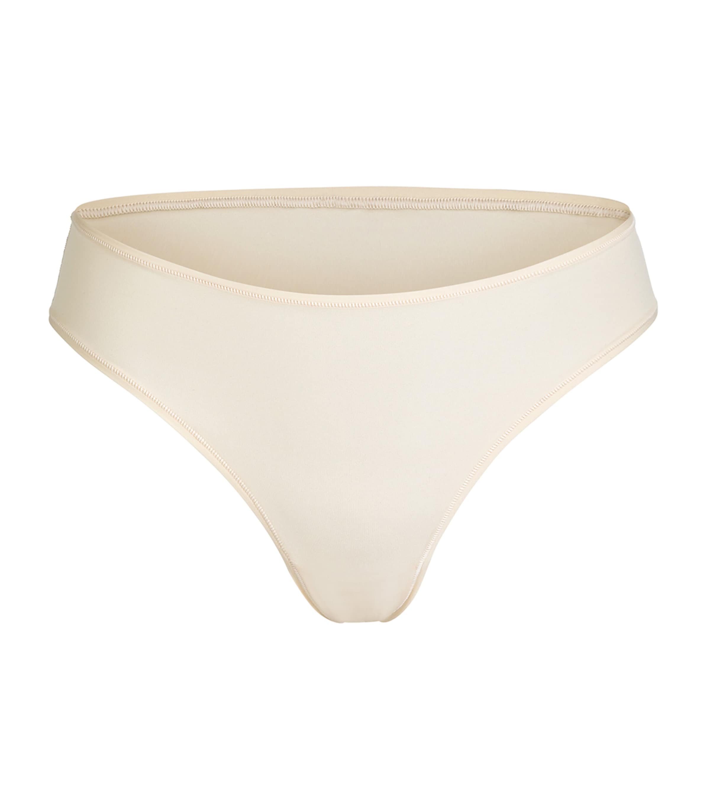Skims Fits Everybody High-cut Cheeky Briefs In Nude