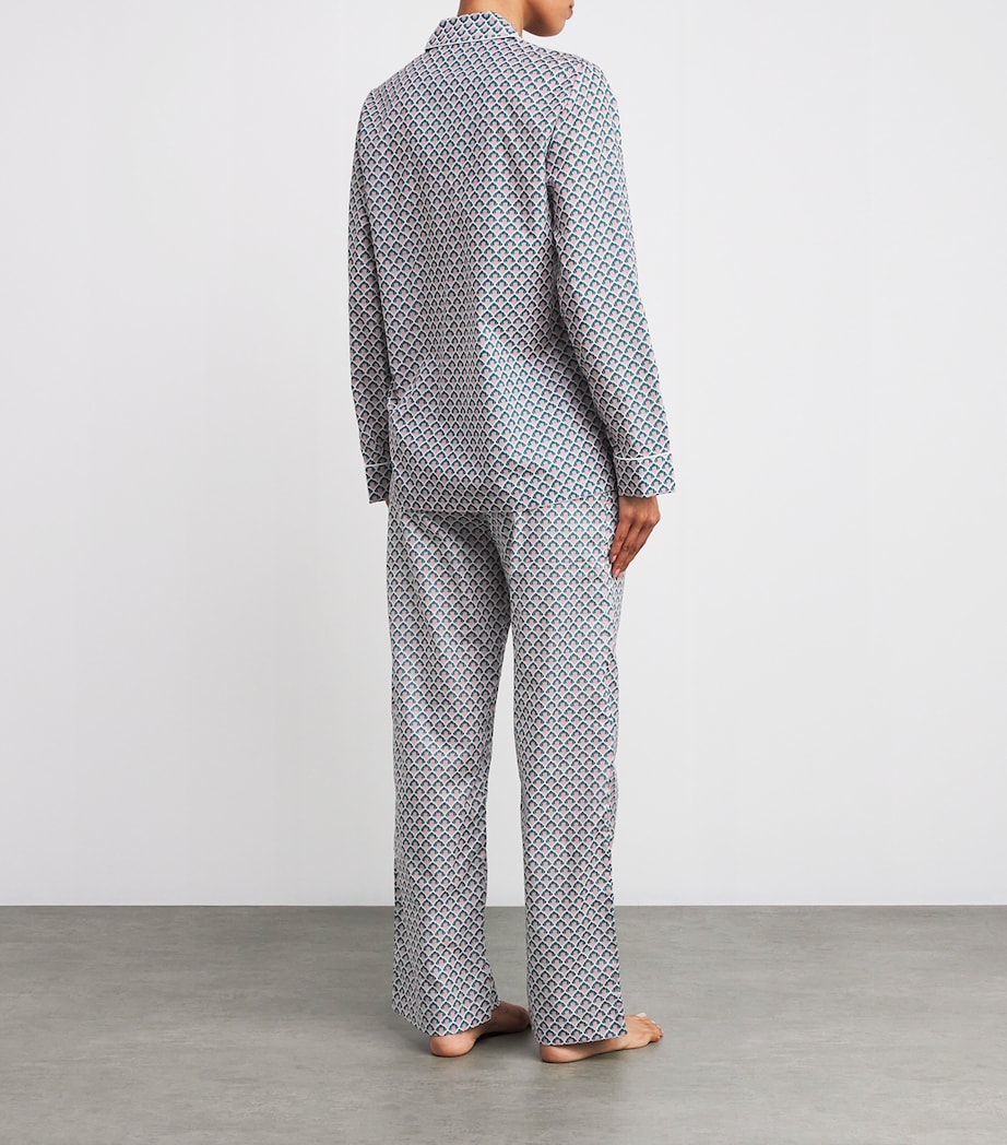 Cotton Classic Pyjama Set GREEN Image 3