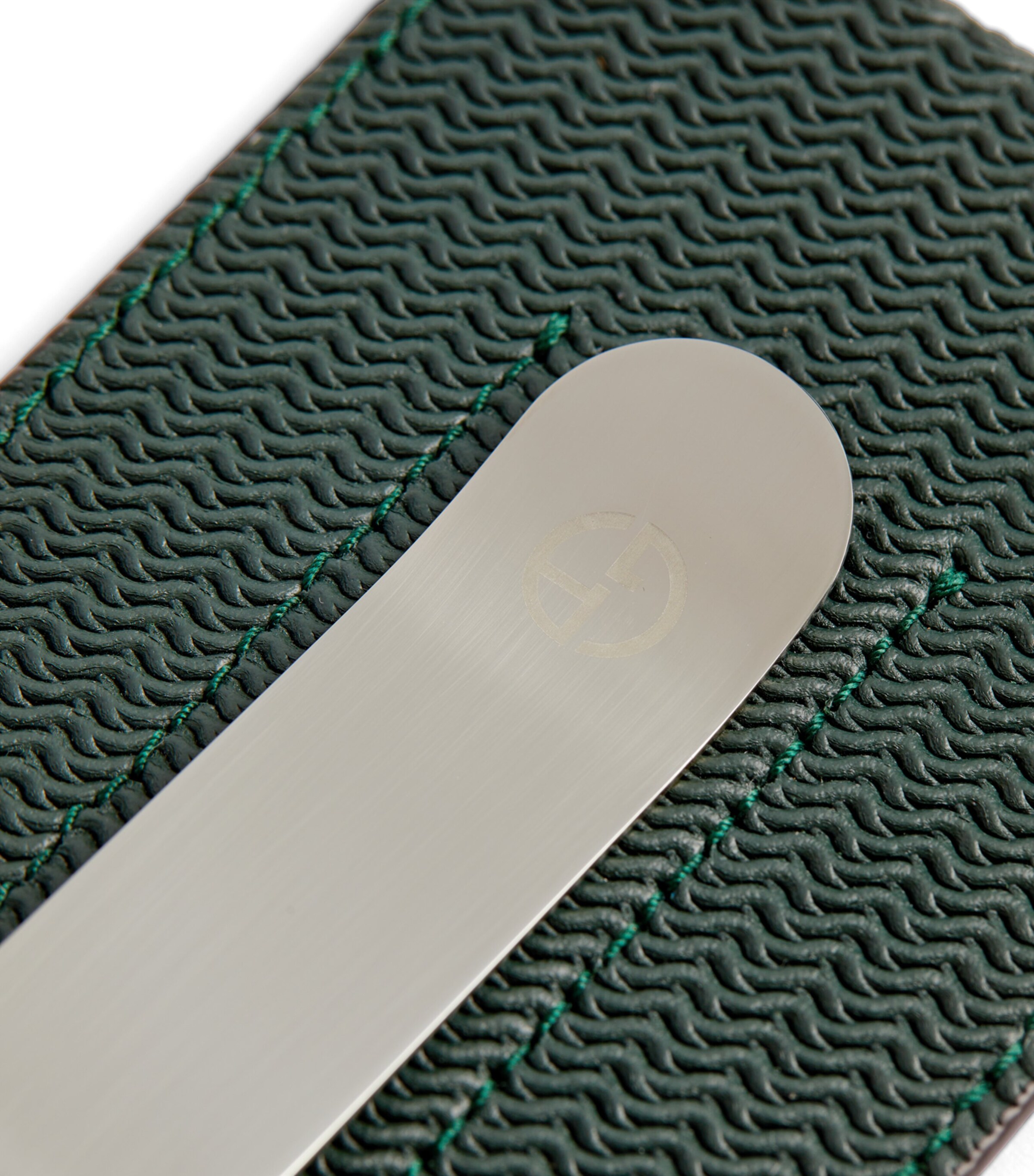 Embossed-Leather Card Holder 80112 Image 3