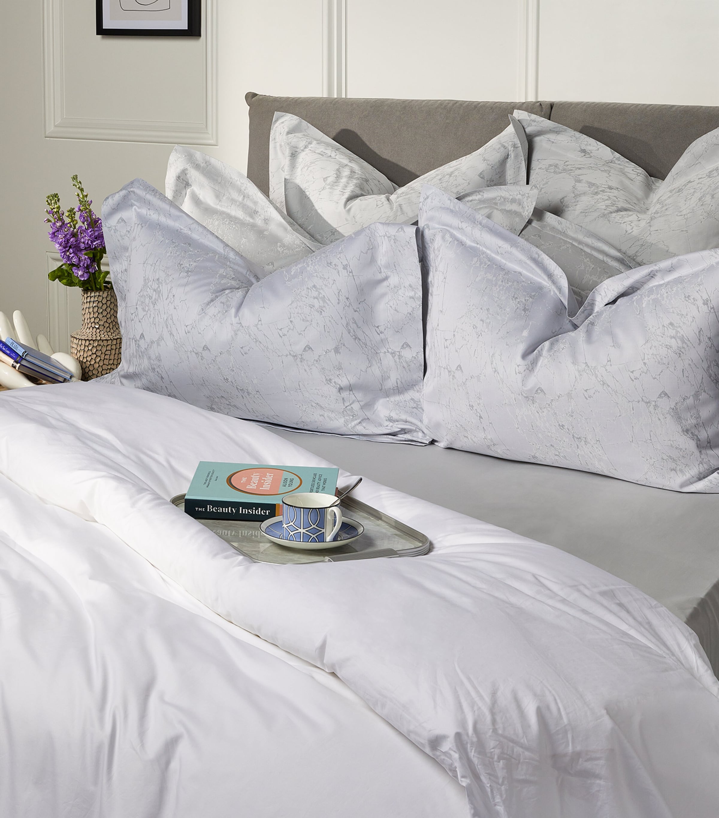 Parus Oxford Pillowcase (50cm x 75cm) ARDOISE Image 3