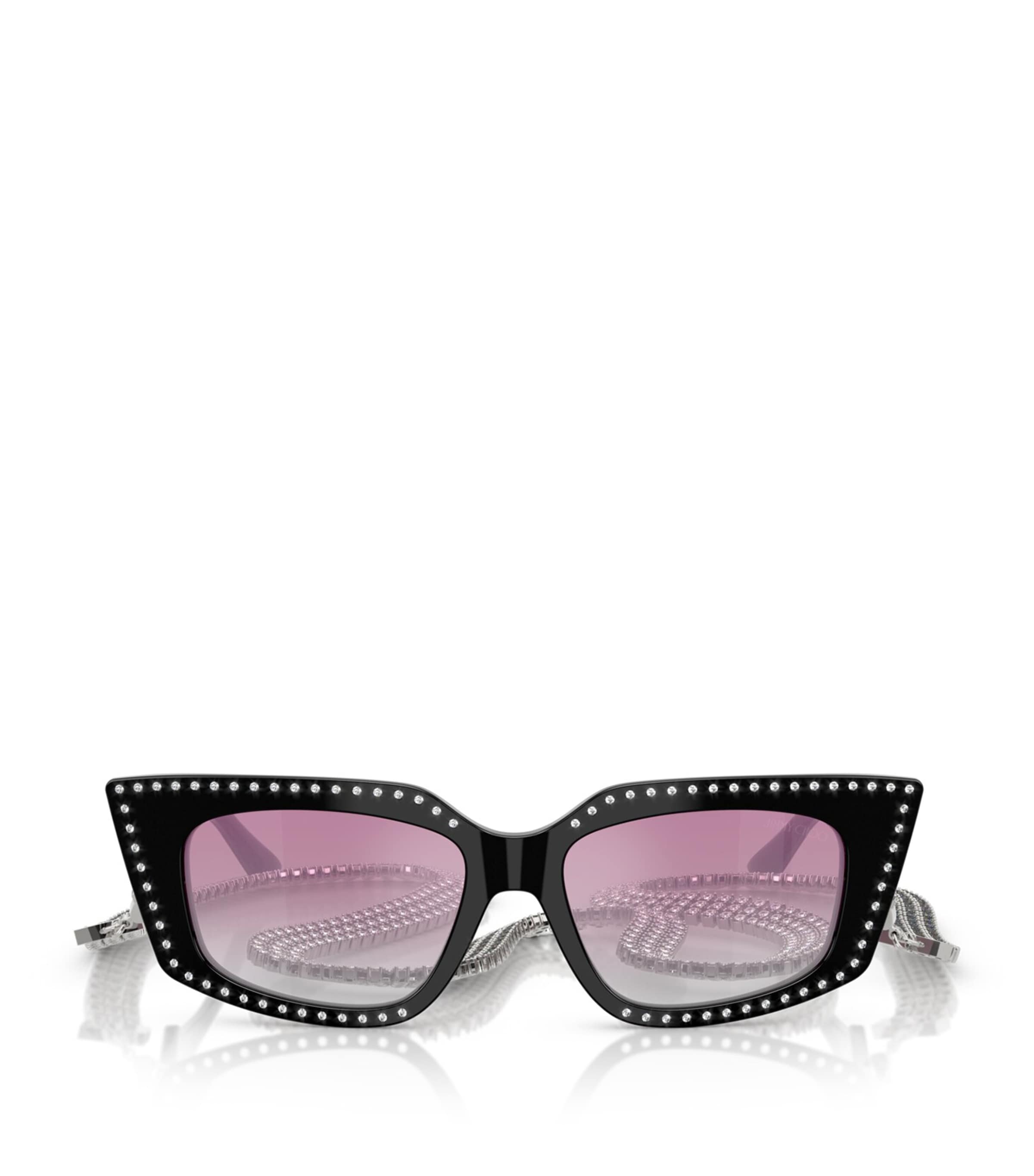 Jimmy Choo Woman Sunglass Jc5033b In Black