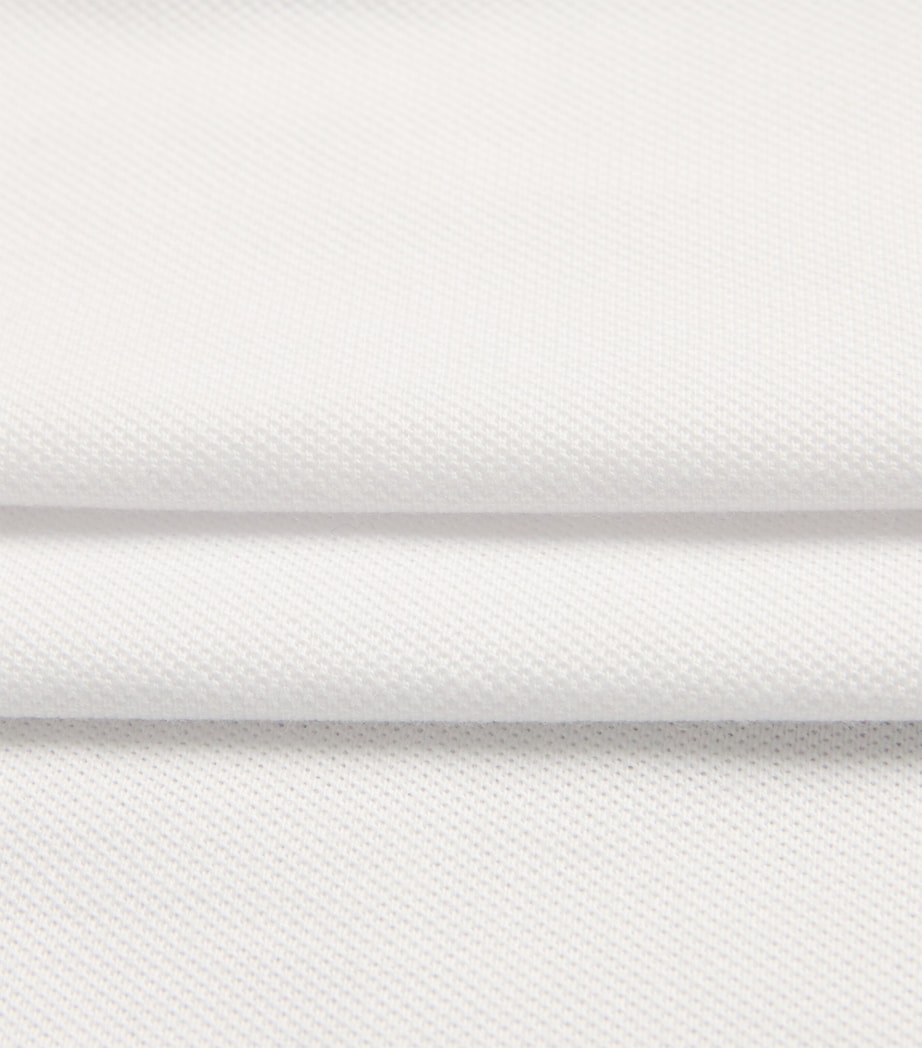 Pima Cotton Piqué Polo Shirt 2000 WHITE Image 5