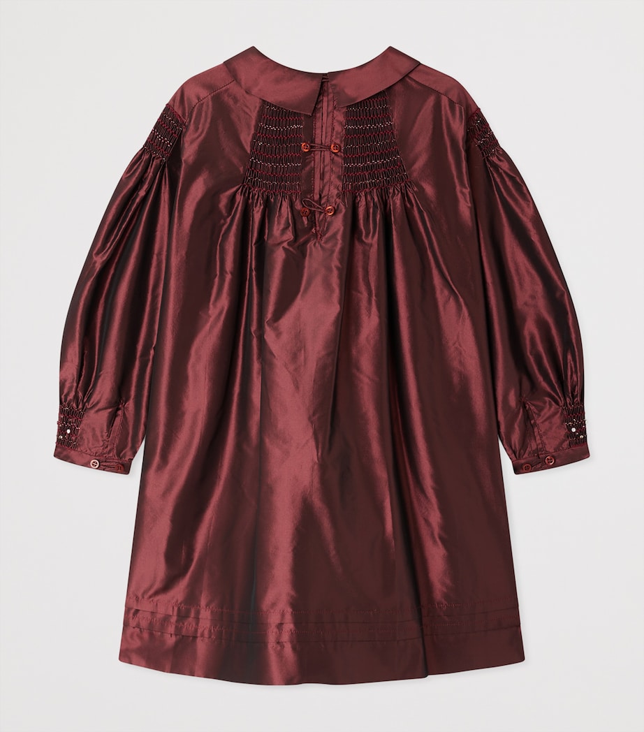 Silk Jeanne Dress (10-14 Years) RUBIS Image 2