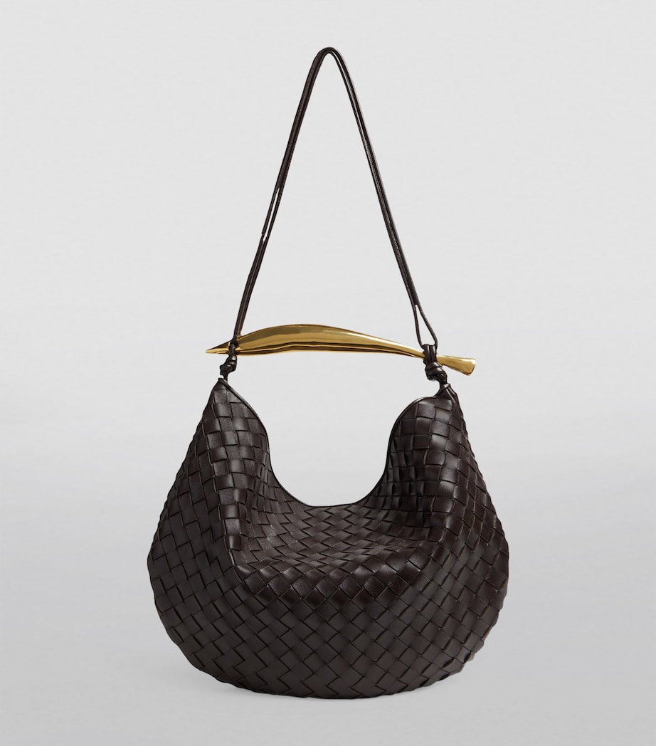 Bottega Veneta Medium Leather Sardine Shoulder Bag Fondant M Brass Image 2