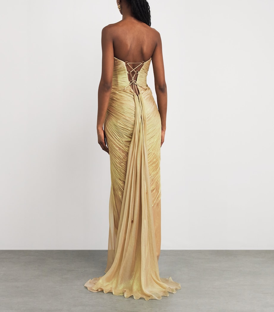 Maria Lucia Hohan Carmen Gown - Orange - 42 Maria Lucia Hohan Carmen Gown - Orange - 42