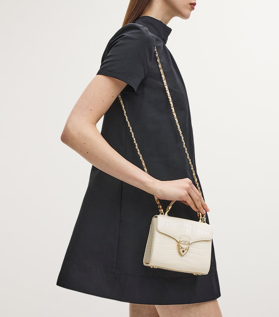 Mini Mayfair Top-Handle Bag IVORY Image 7