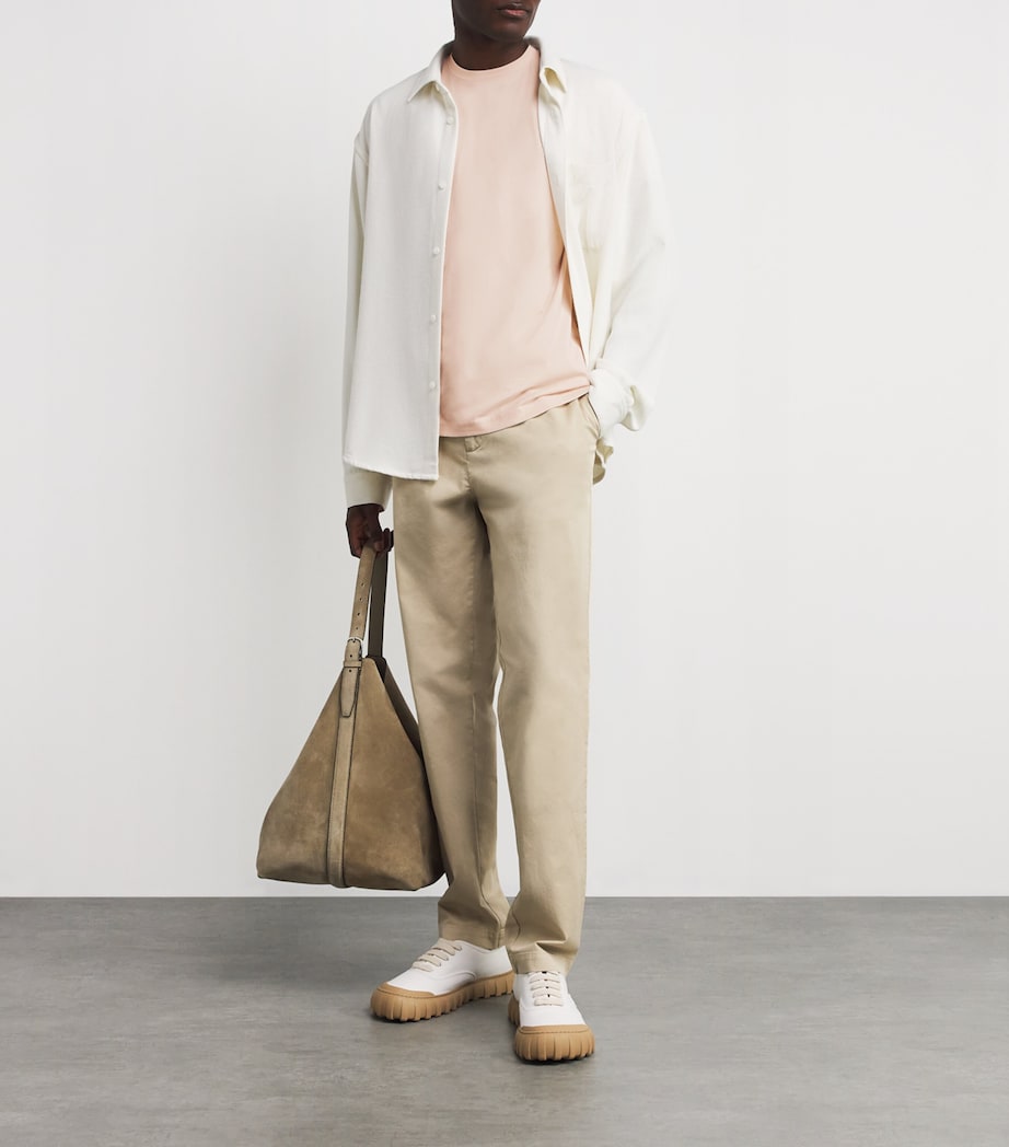 Supima Cotton Riviera T-Shirt PKBL-PASTEL PINK Image 2