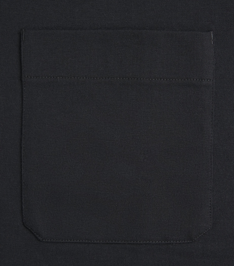 Lemaire Mens Cotton Boxy T-Shirt Black Image 6