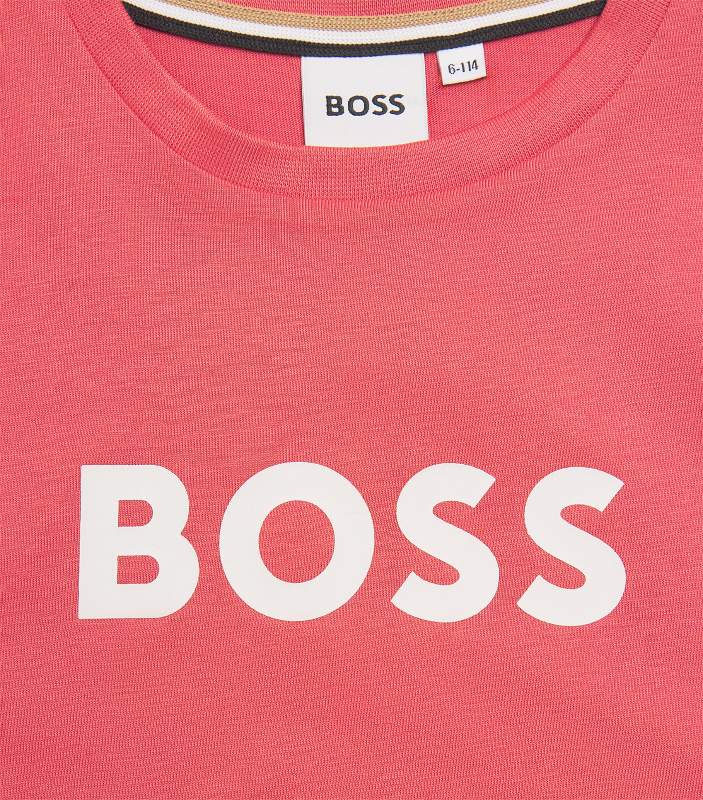 BOSS Kidswear Cotton Logo T-Shirt (4-16 Years) Image 3