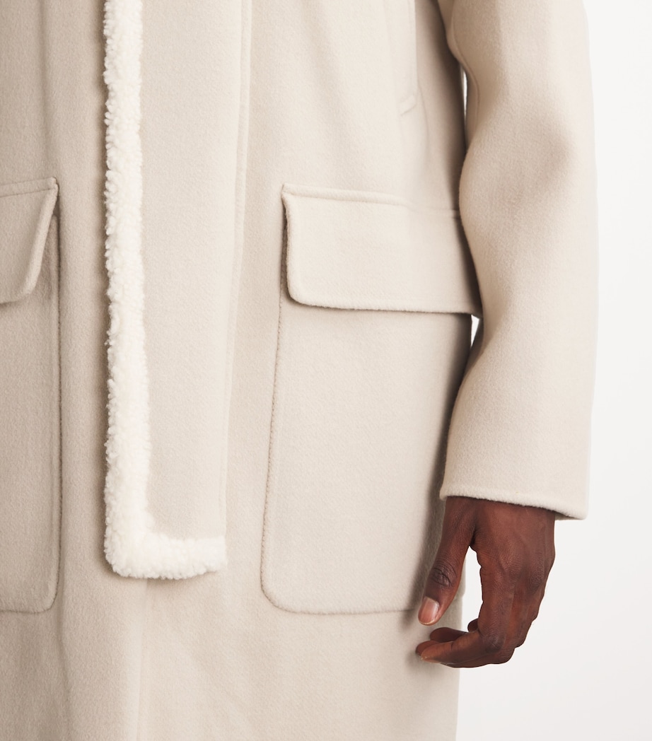 RWS Wool Abraham Coat TRENCH-NATURAL Image 6