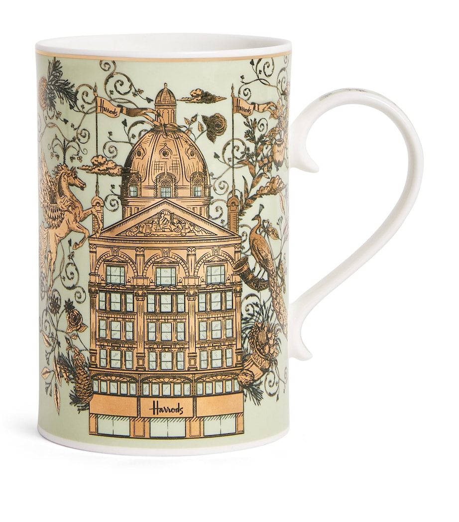 Knightsbridge Store Mug GREEN Image 1