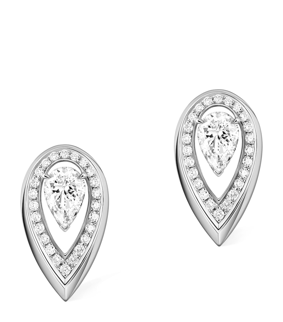 Messika Fiery White Gold and Diamond Stuid Earrings (0.65ct) White Gold Image 1