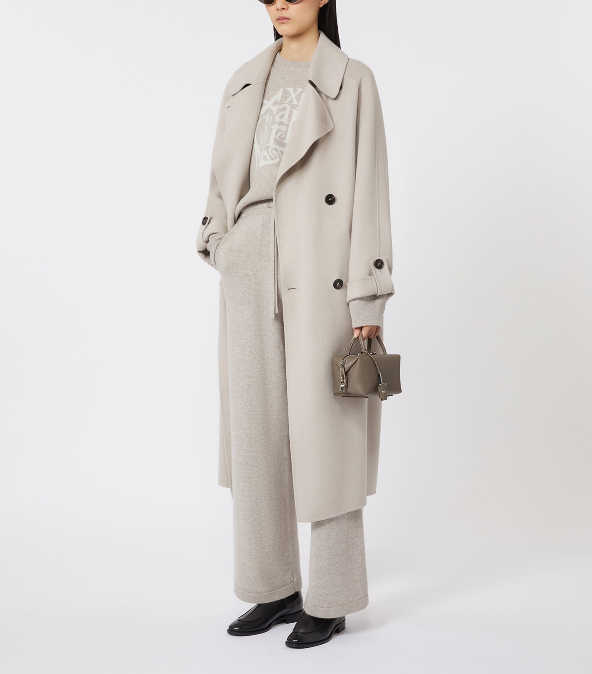 Virgin Wool Coat BEIGE Image 3