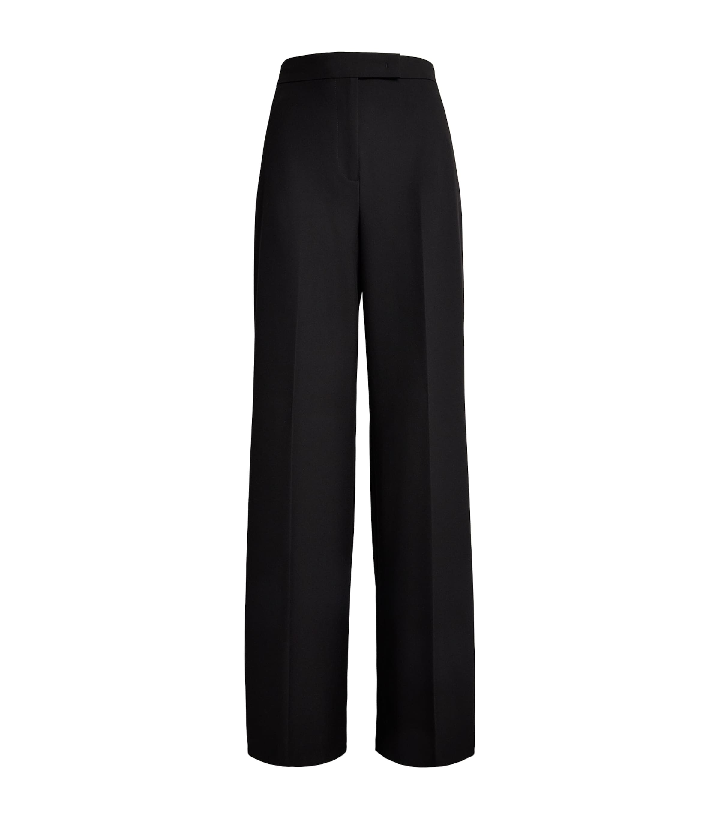 Max & Co Wide-leg Trousers In Black