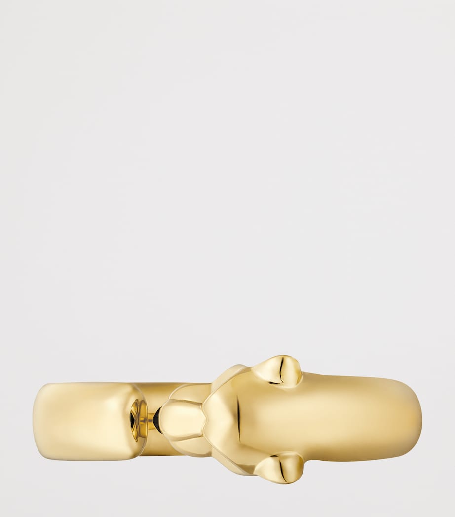 Cartier Yellow Gold, Onyx and Tsavorite Garnet Panthère de Cartier Ring Yellow Gold Image 4