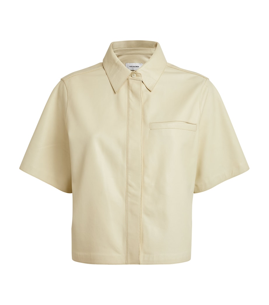 Leather Shirt A3019 Image 1