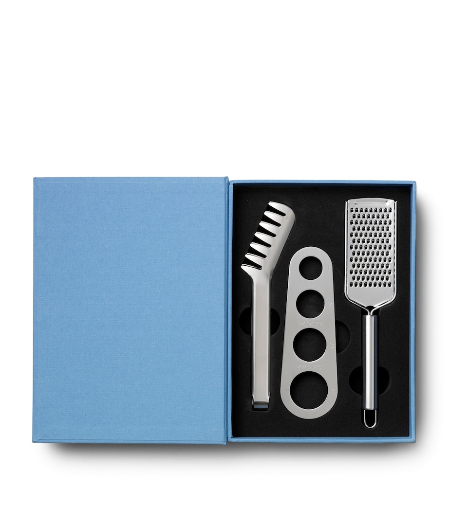Stainless Steel Pasta Tools BLUE Image 3