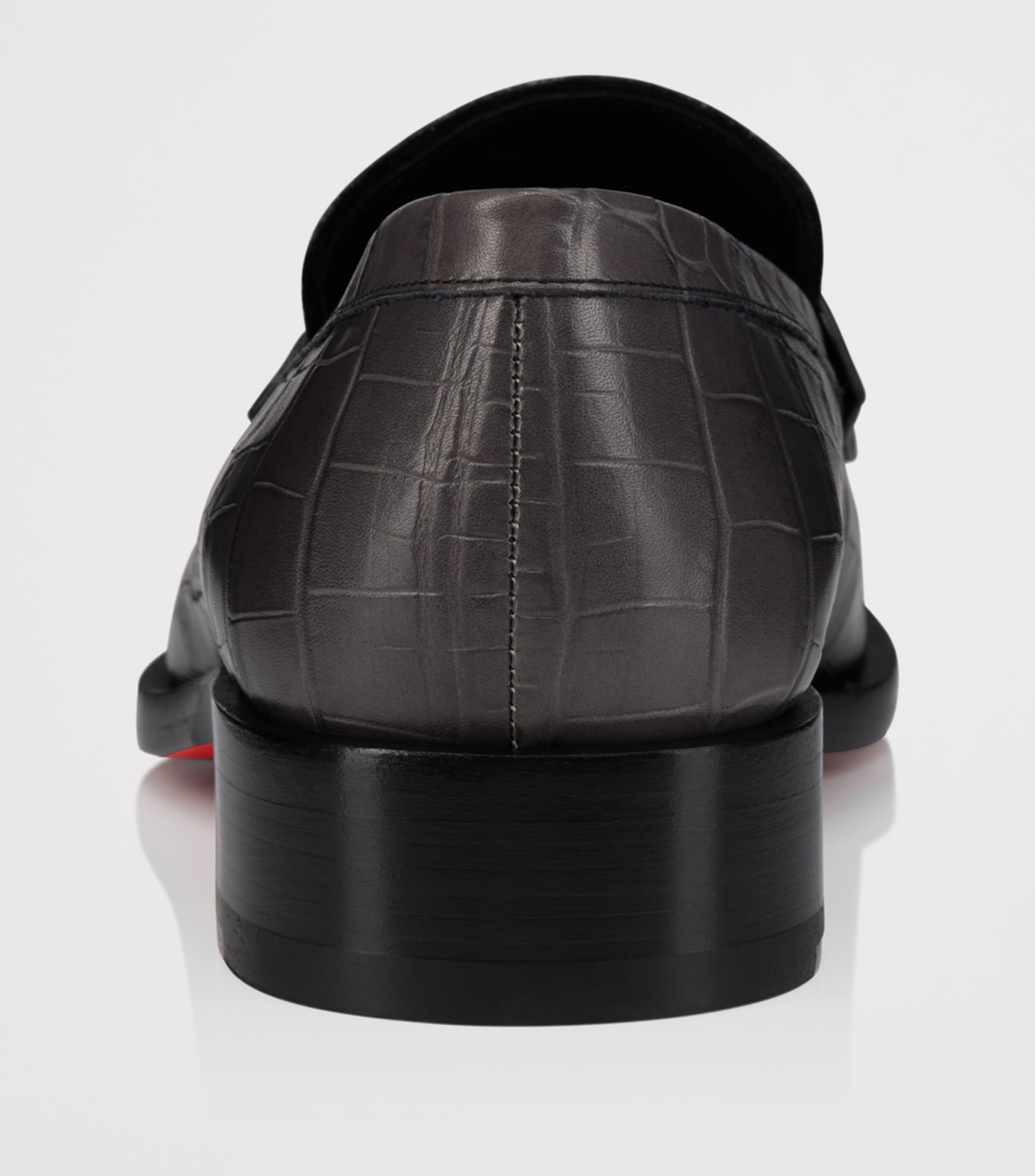 Christian Louboutin Chambelimoc Leather Loafers Image 4