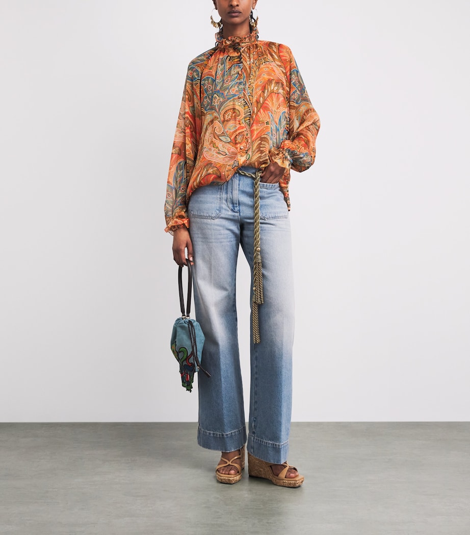 Etro Metal Tasselled Belt Brass Image 2