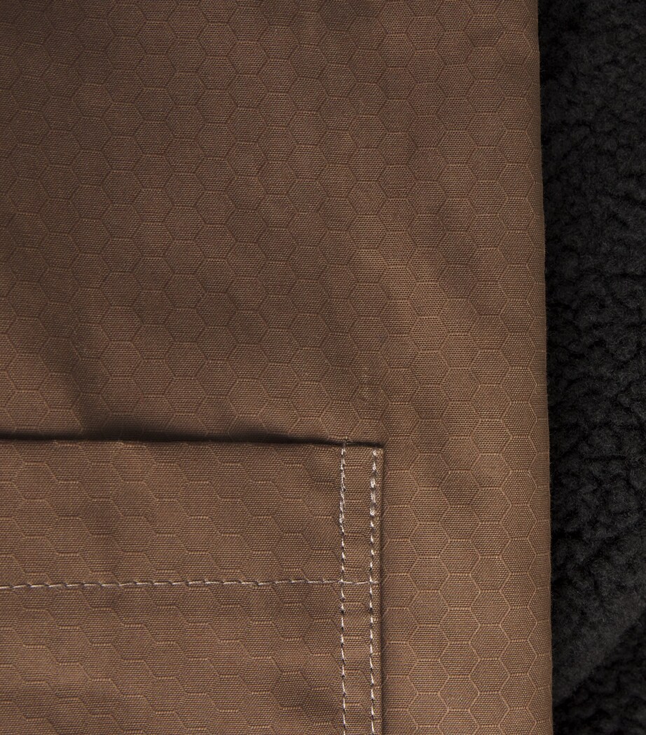 Oliver Spencer Mens Waxed Lambeth Field Jacket Khaki Image 5