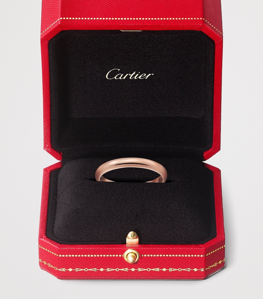Cartier Rose Gold 1895 Wedding Band (2.5mm) Rose Gold Image 4