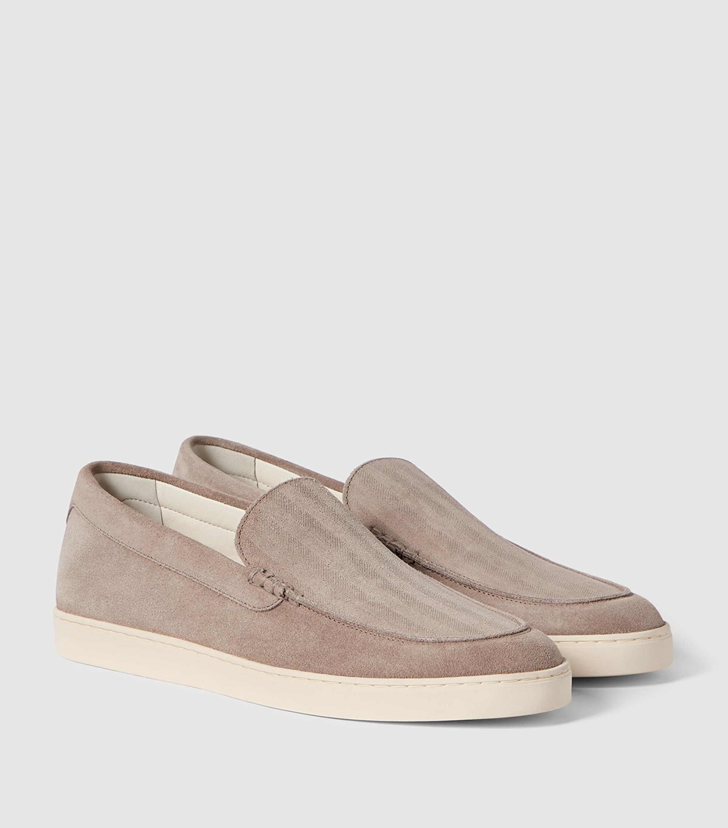 Brunello Cucinelli Suede Slip-On Sneakers Image 4