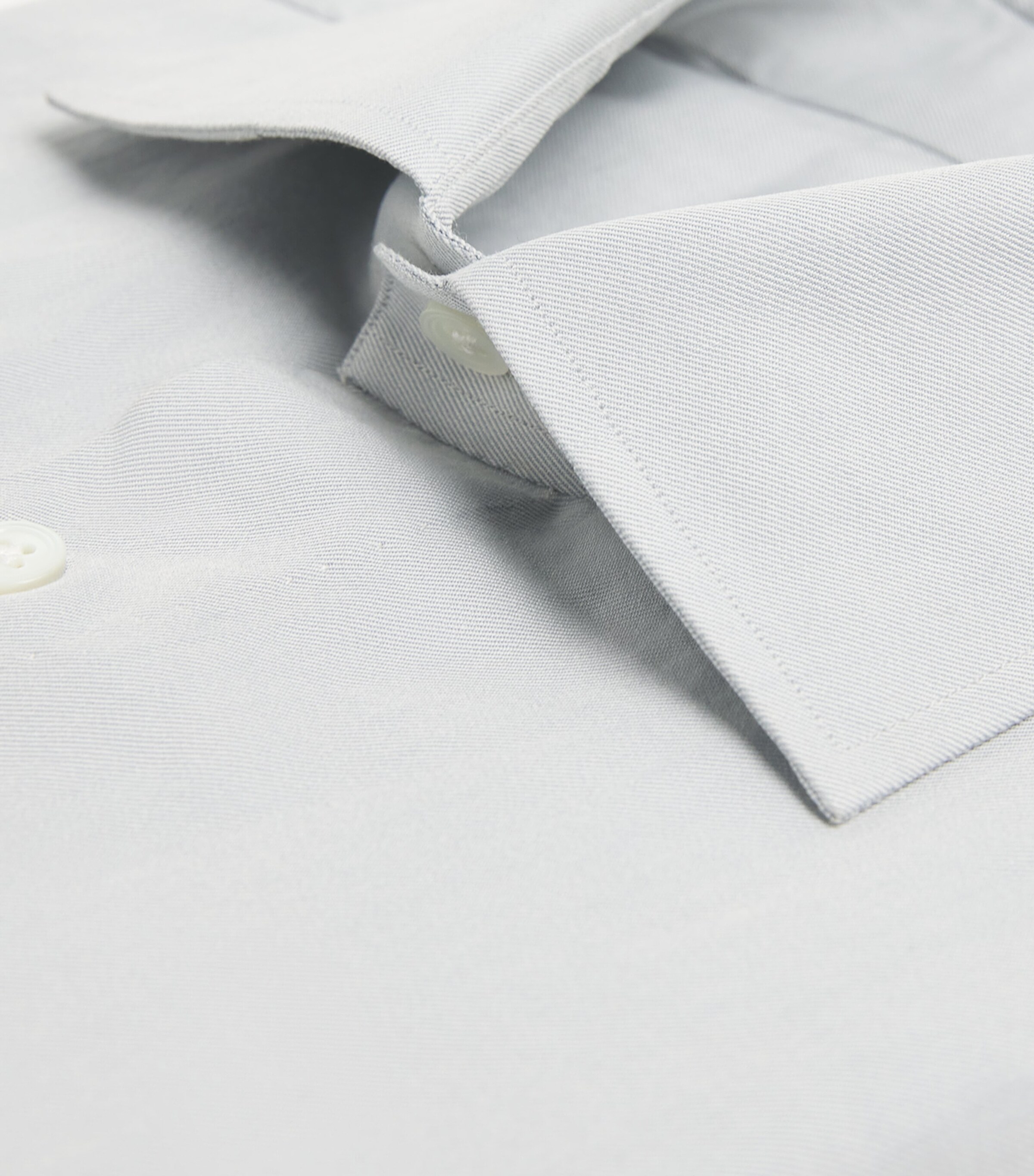 100HANDS Mens Cotton Poplin Shirt Blue Image 5