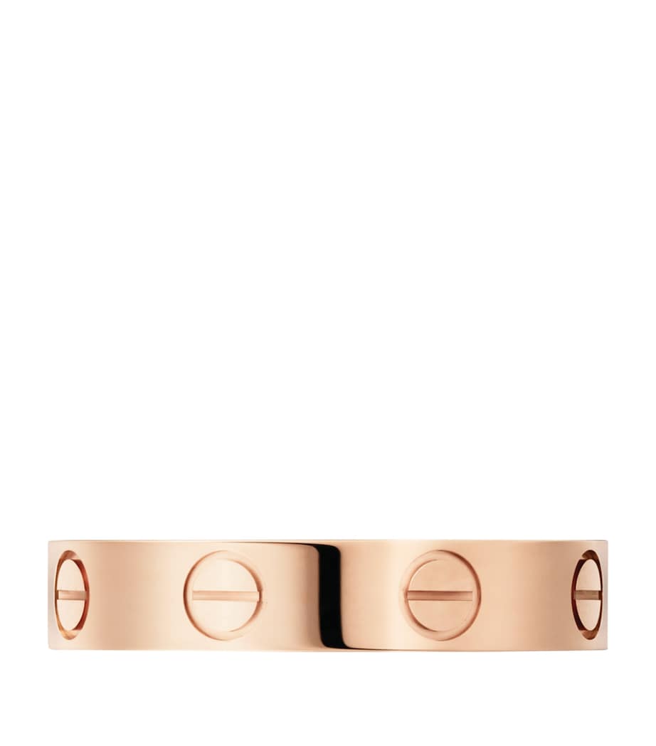Rose Gold LOVE Wedding Band MULTI Image 5