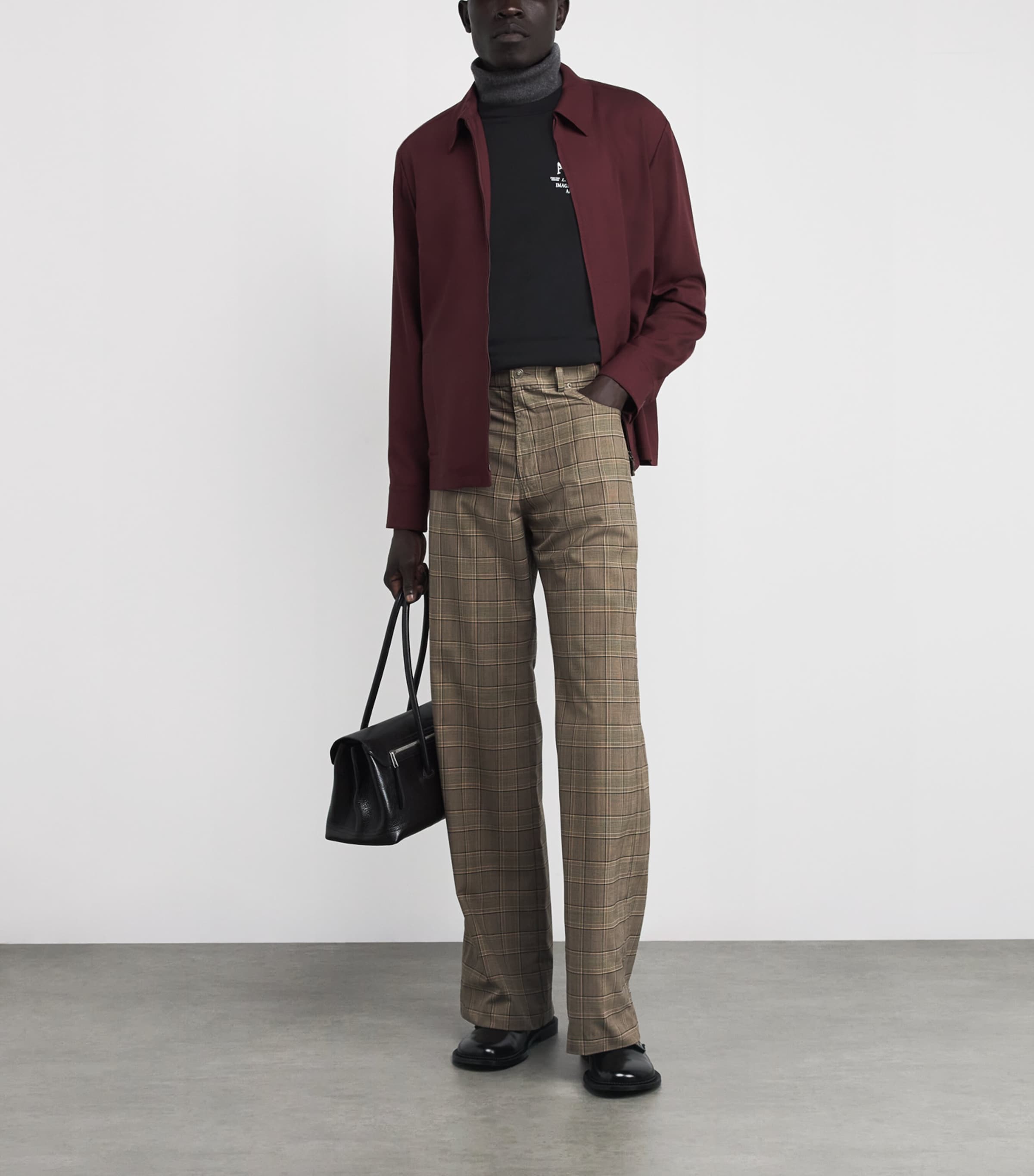 Cotton Arts District T-Shirt 001 - BLACK Image 2