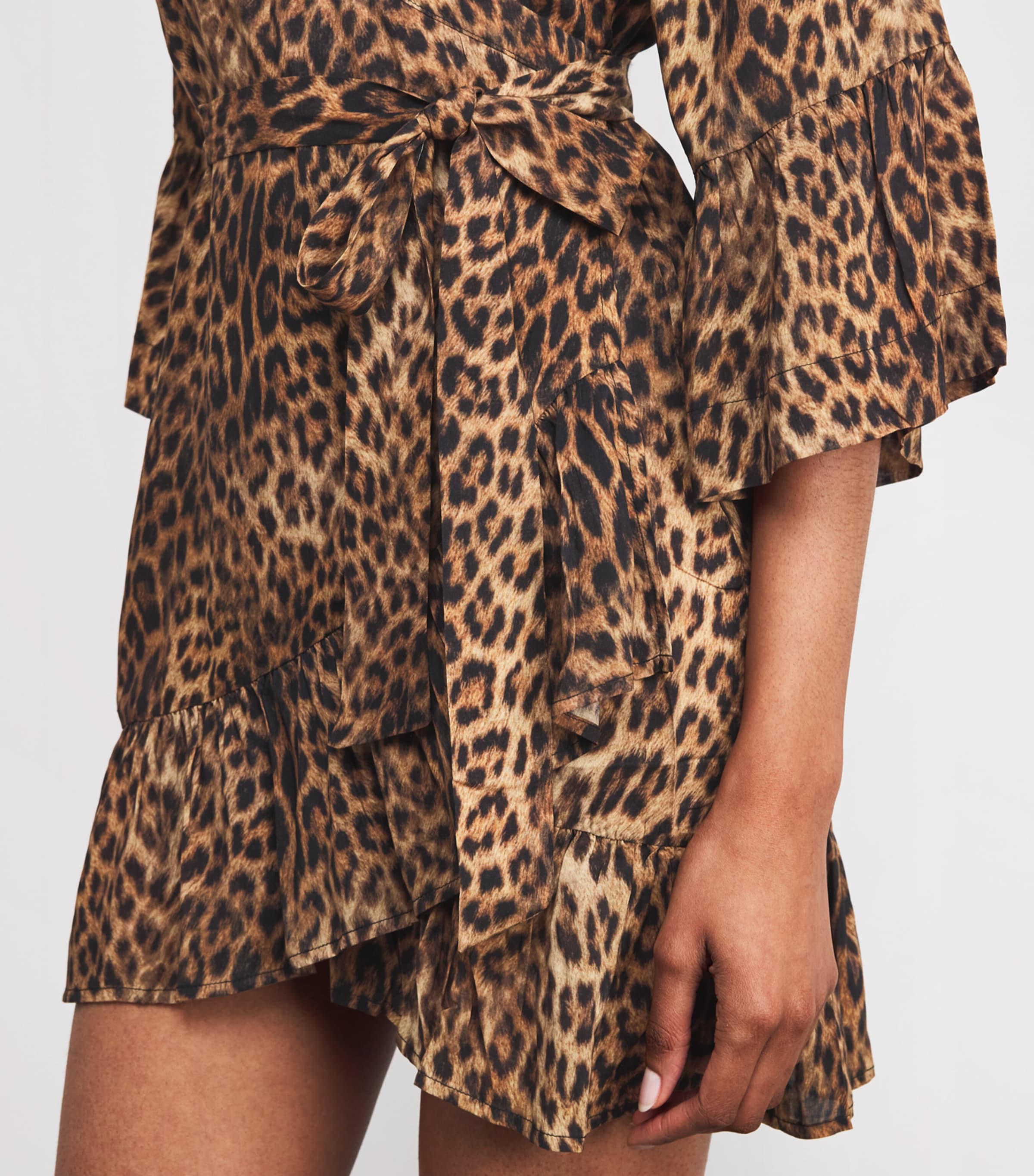 Cheetah Print Tegan Mini Dress CHEETAH16 Image 4