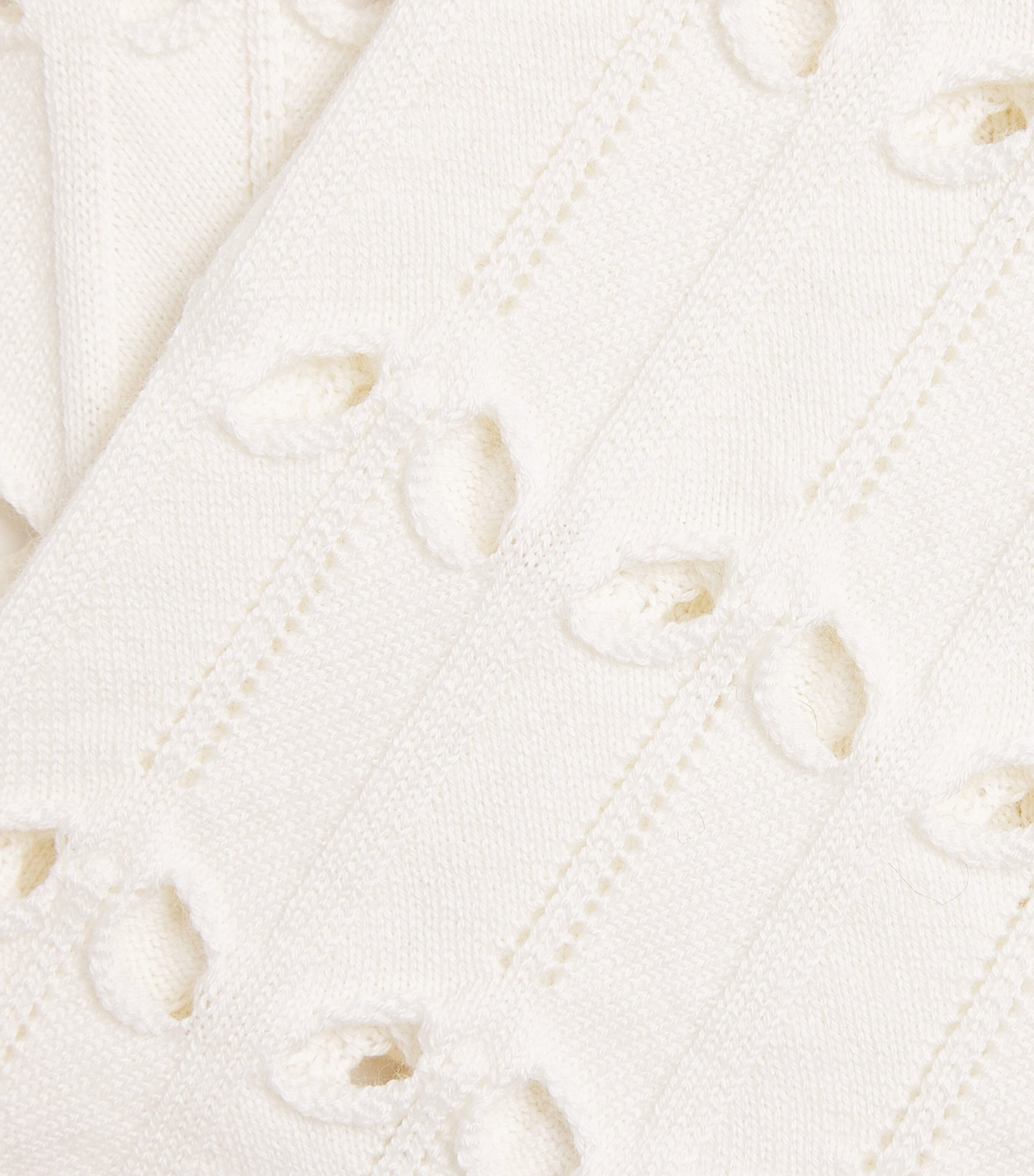 Wool-Cotton Knitted Trousers (1-12 Years) SNOWFLAKE Image 3