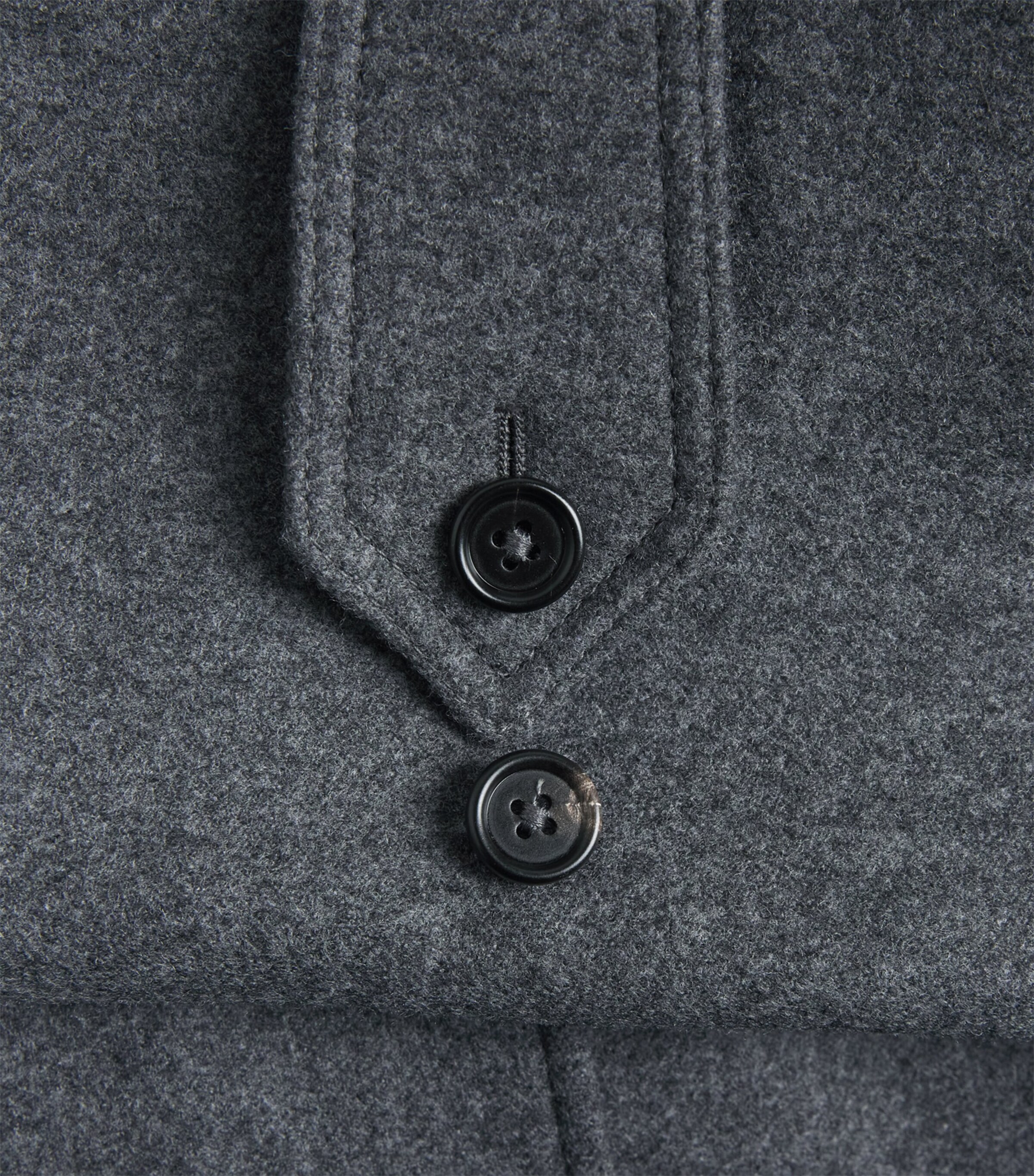Jil Sander Womens Wool-Blend Oversized Coat Fog Image 7
