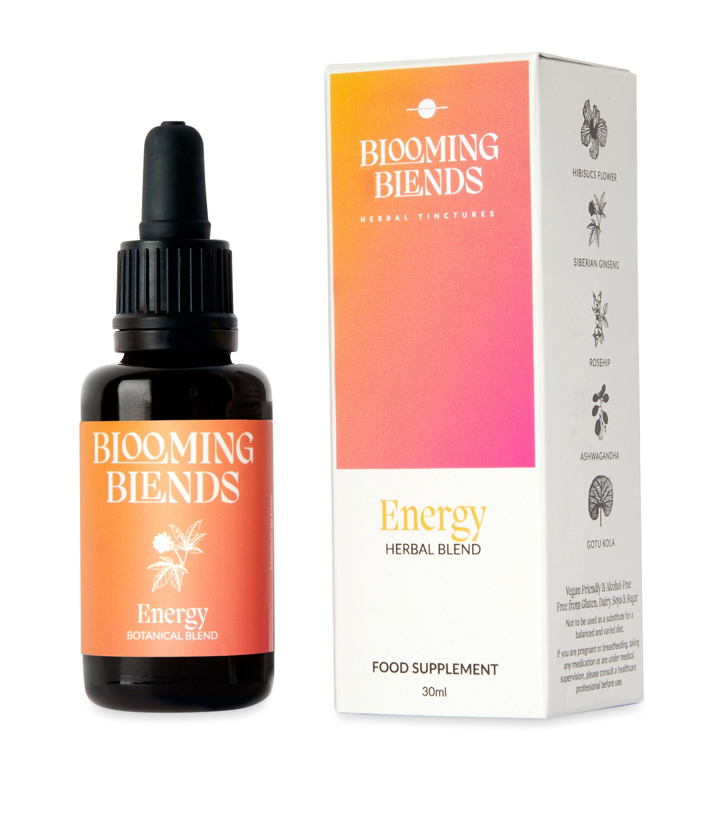 Blooming Blends Energy Herbal Tincture