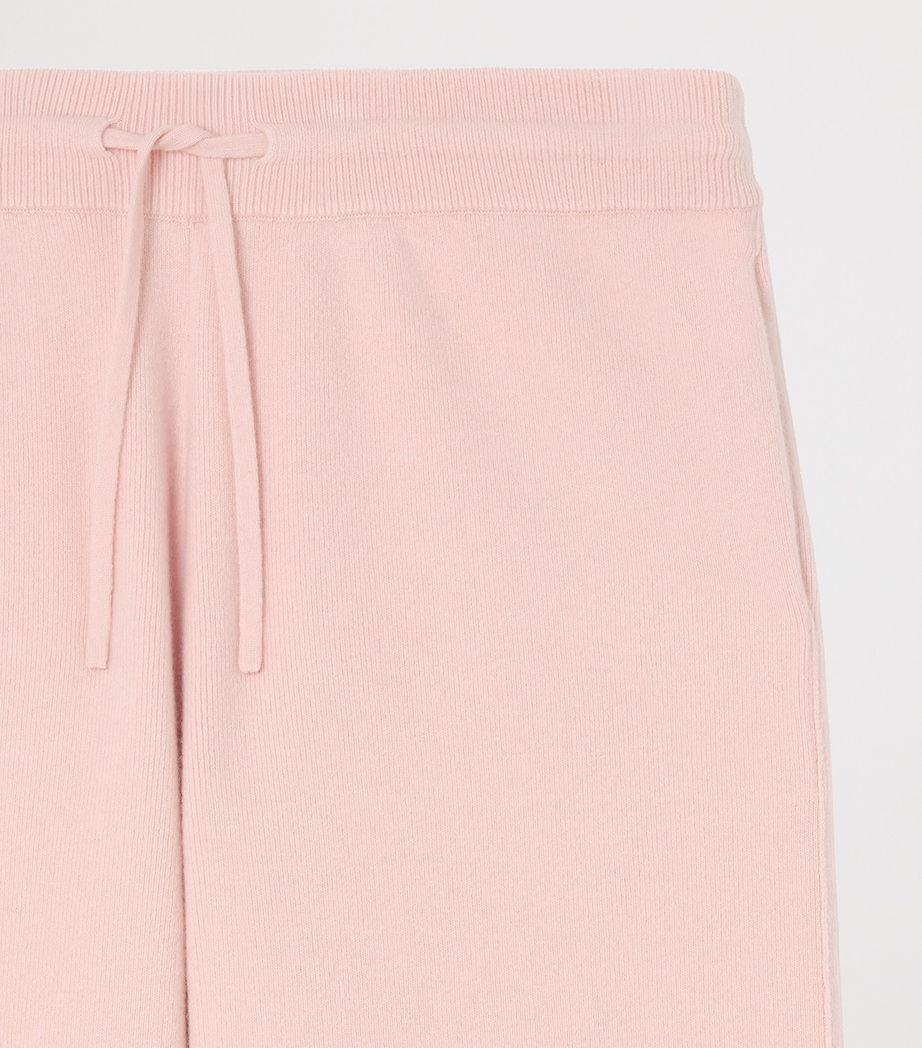 Burberry Womens Cashmere-Blend Track Pants Bouquet Image 2