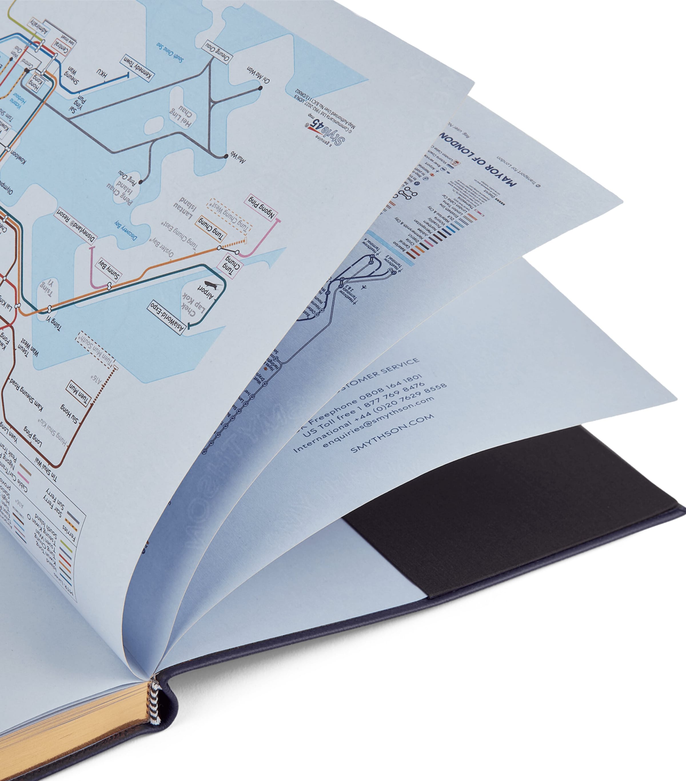 Smythson Leather Portobello Weekly Diary 2026-2027 Navy Image 7
