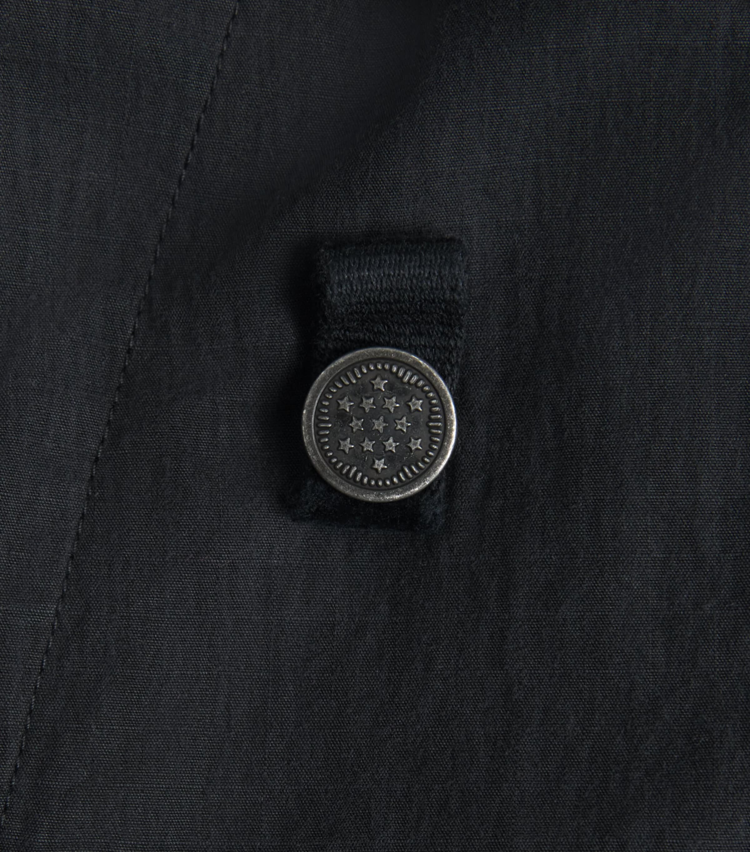 Kapital Mens Ripstop Jumbo Cargo Trousers Black Image 6