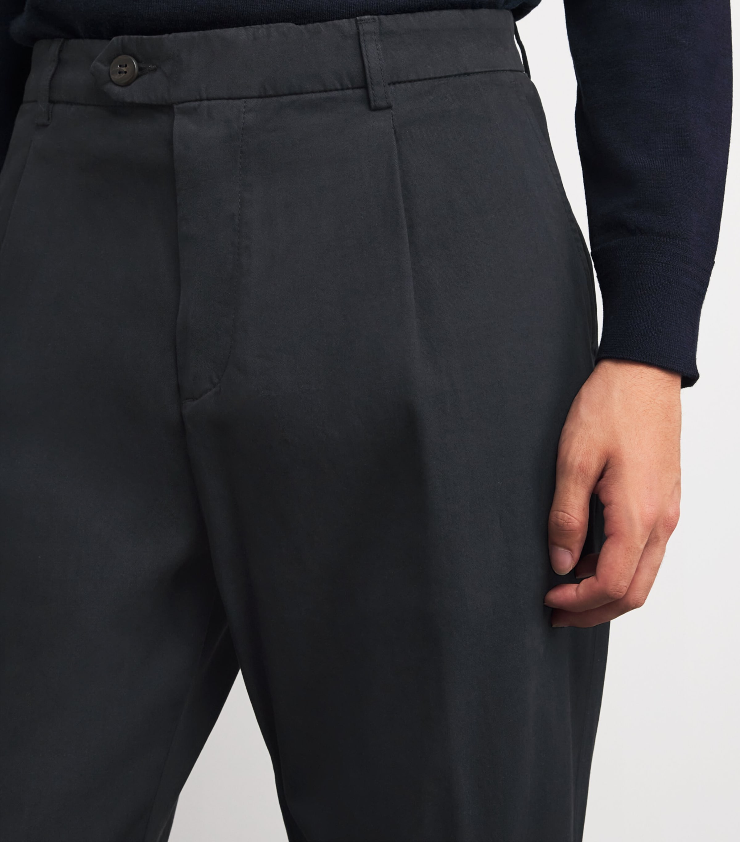 Tapered Trousers BLU Image 6