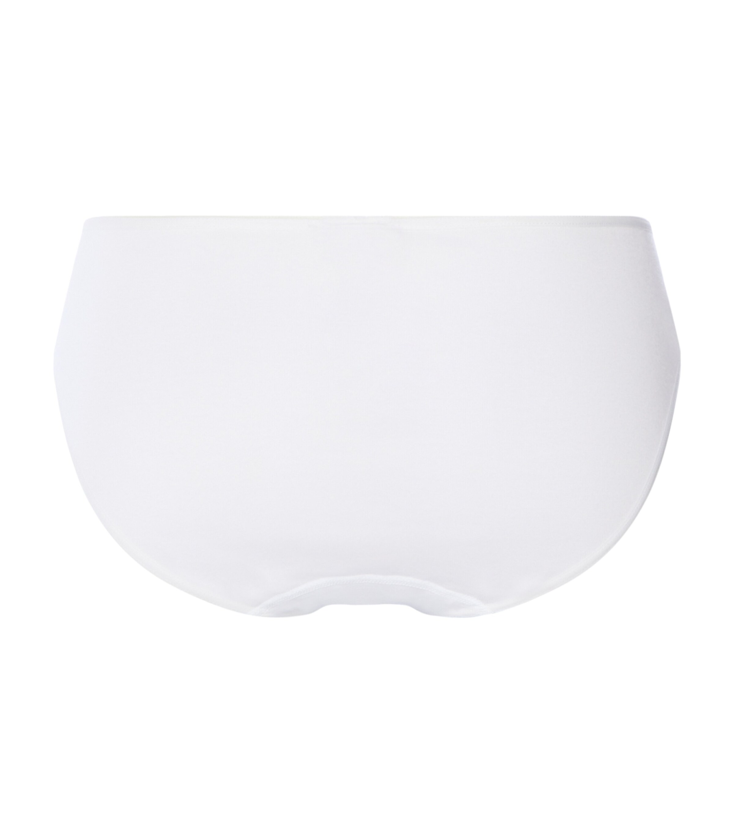 Hanro Womens Cotton Belen Midi Briefs White Image 5
