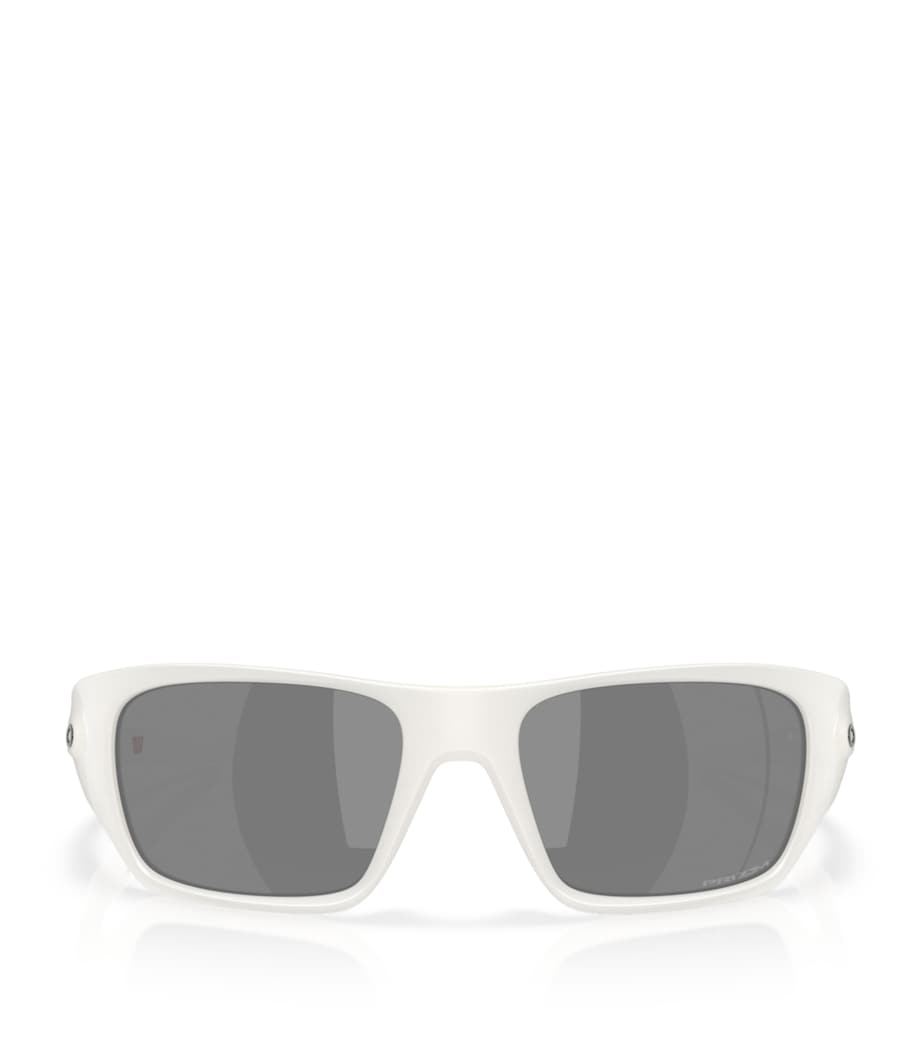 Oakley Masseter Rectangle Sunglasses White Image 1