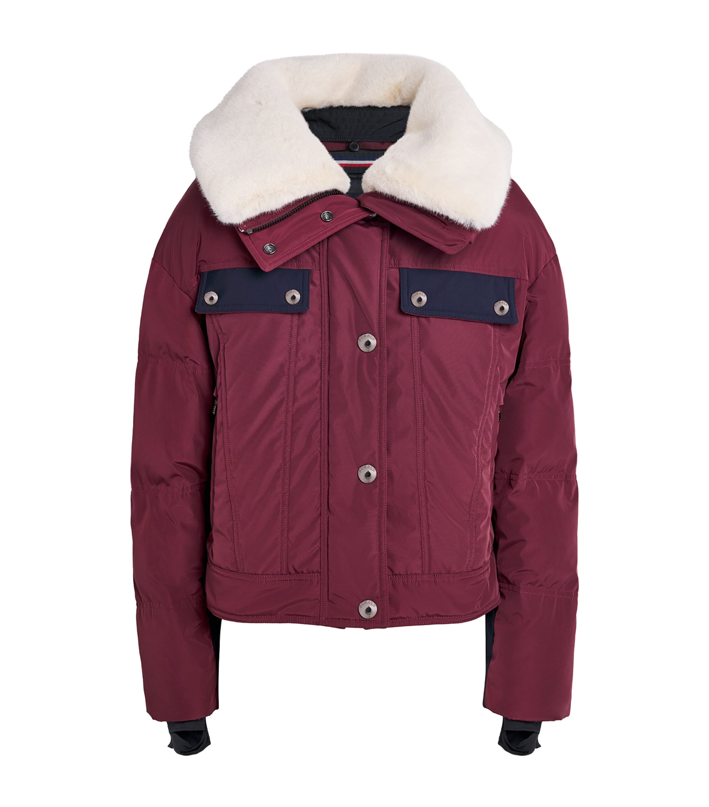 Water-Repellent Lakki Ski Jacket 2034ACJOU/MRIN/NEIGE Image 1