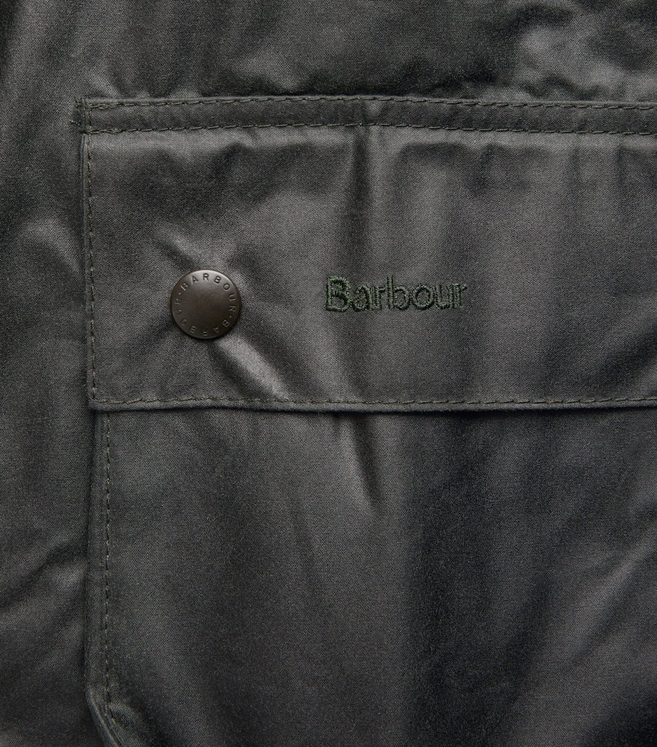 Waxed Bedale Jacket SAGE Image 5