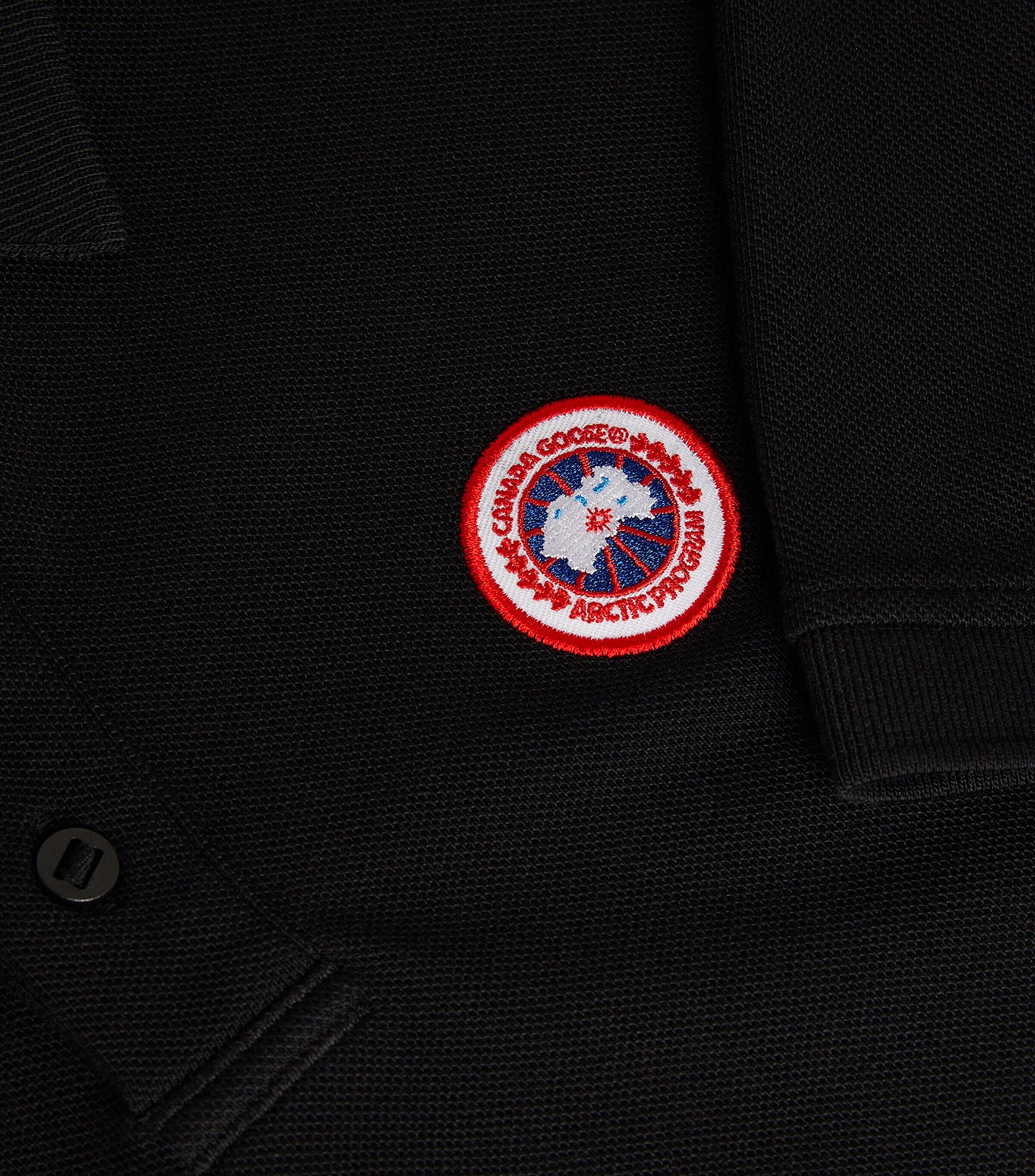 Canada Goose Mens Logo Beckley Polo Shirt Image 5