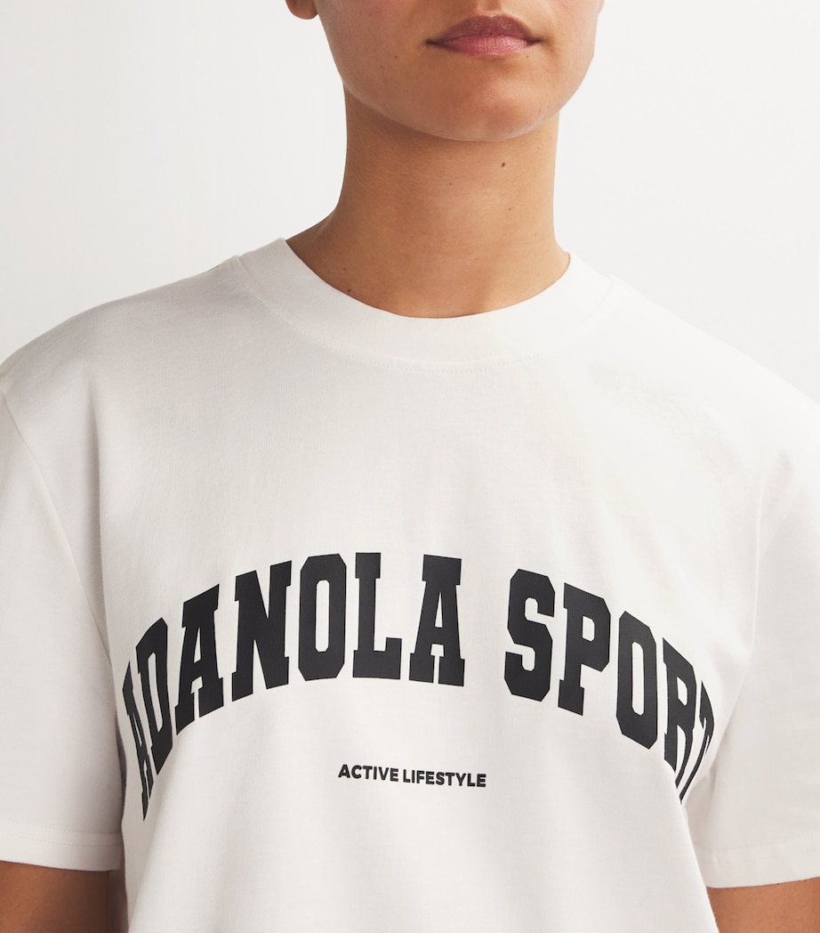 Cotton Oversized T-Shirt WHITE Image 6