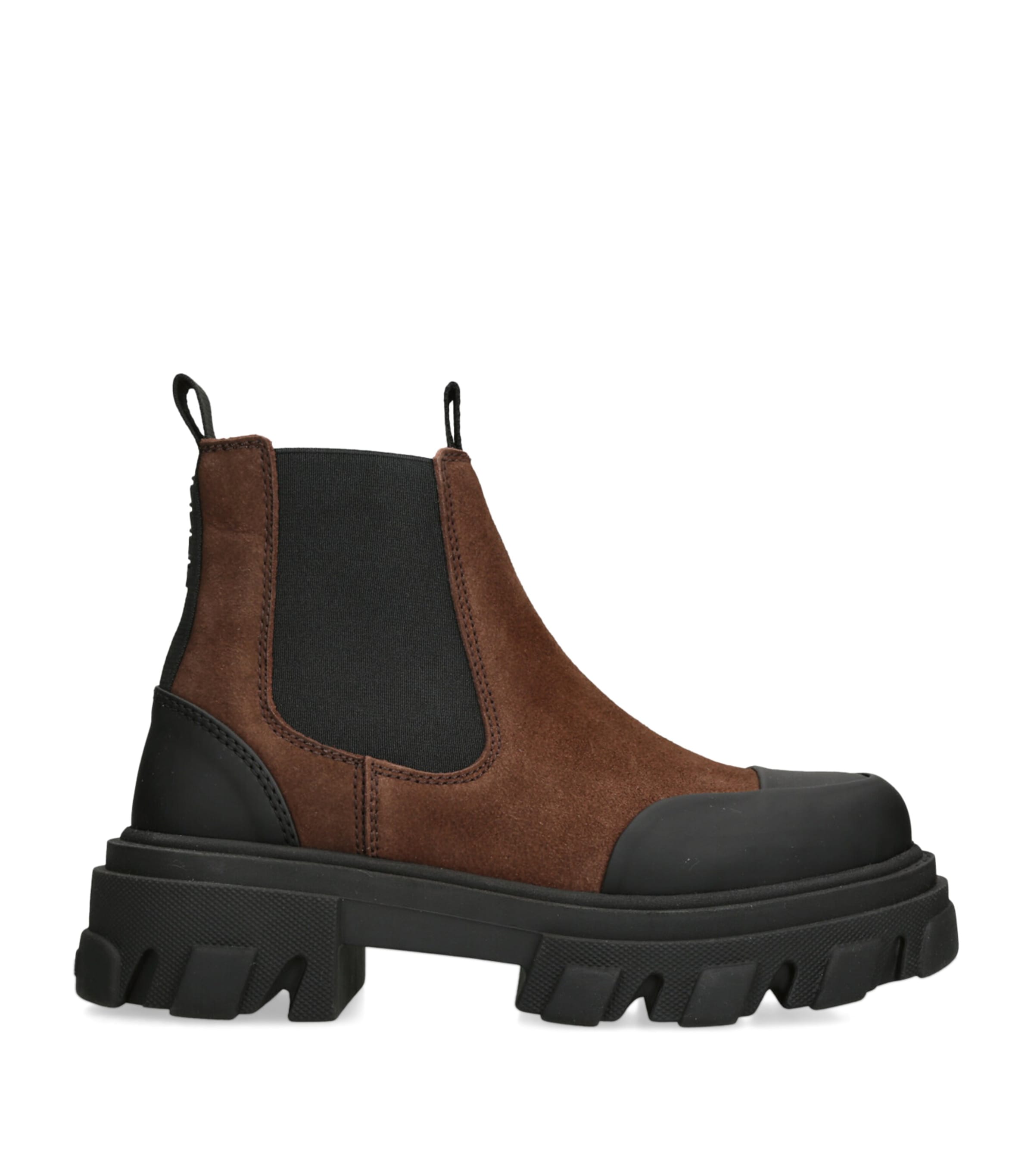 GANNI Pelinova Low Chealsea Boots 40 Brown Image 1